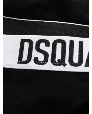 DSQUARED2 ロゴ入りウエストバンド スリープレギンス - サムネイル3