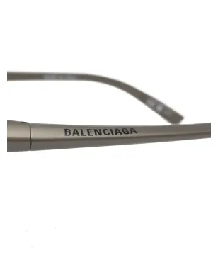 Balenciaga Eyewear ロゴプリントサングラス - Grey - サムネイル3
