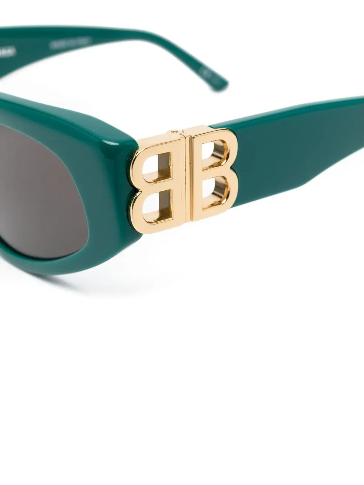 Balenciaga Eyewear ロゴプレート付き猫目サングラス - 画像3