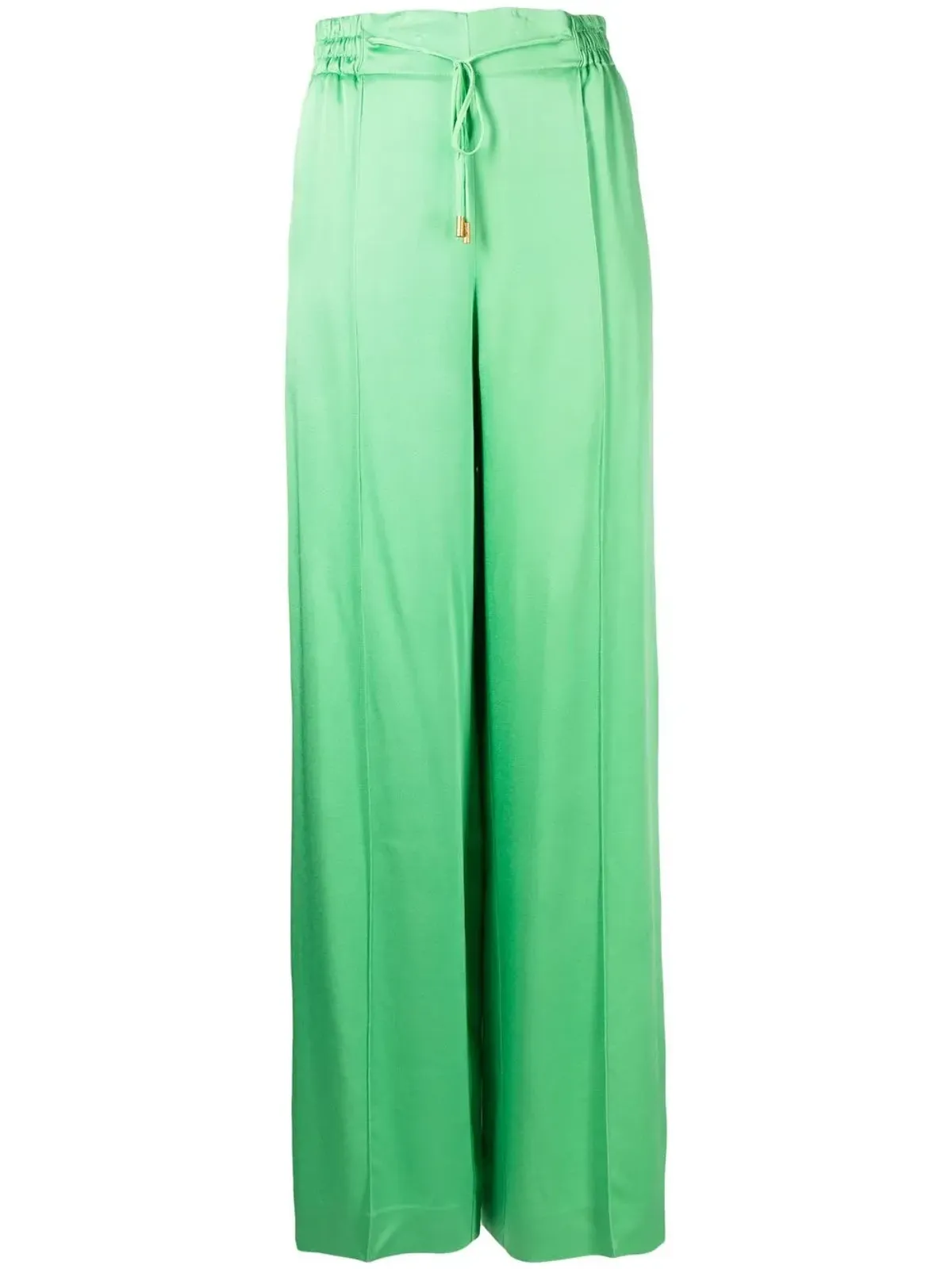 Oscar de la Renta ウエストゴム入りワイドレッグパンツ - 画像1
