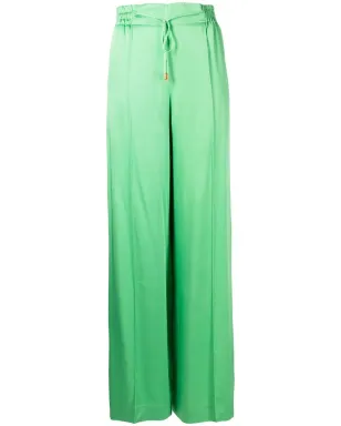 Oscar de la Renta ウエストゴム入りワイドレッグパンツ - サムネイル1