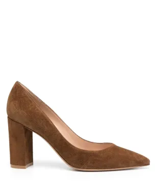 Gianvito Rossi パイパー スエードパンプス - サムネイル1