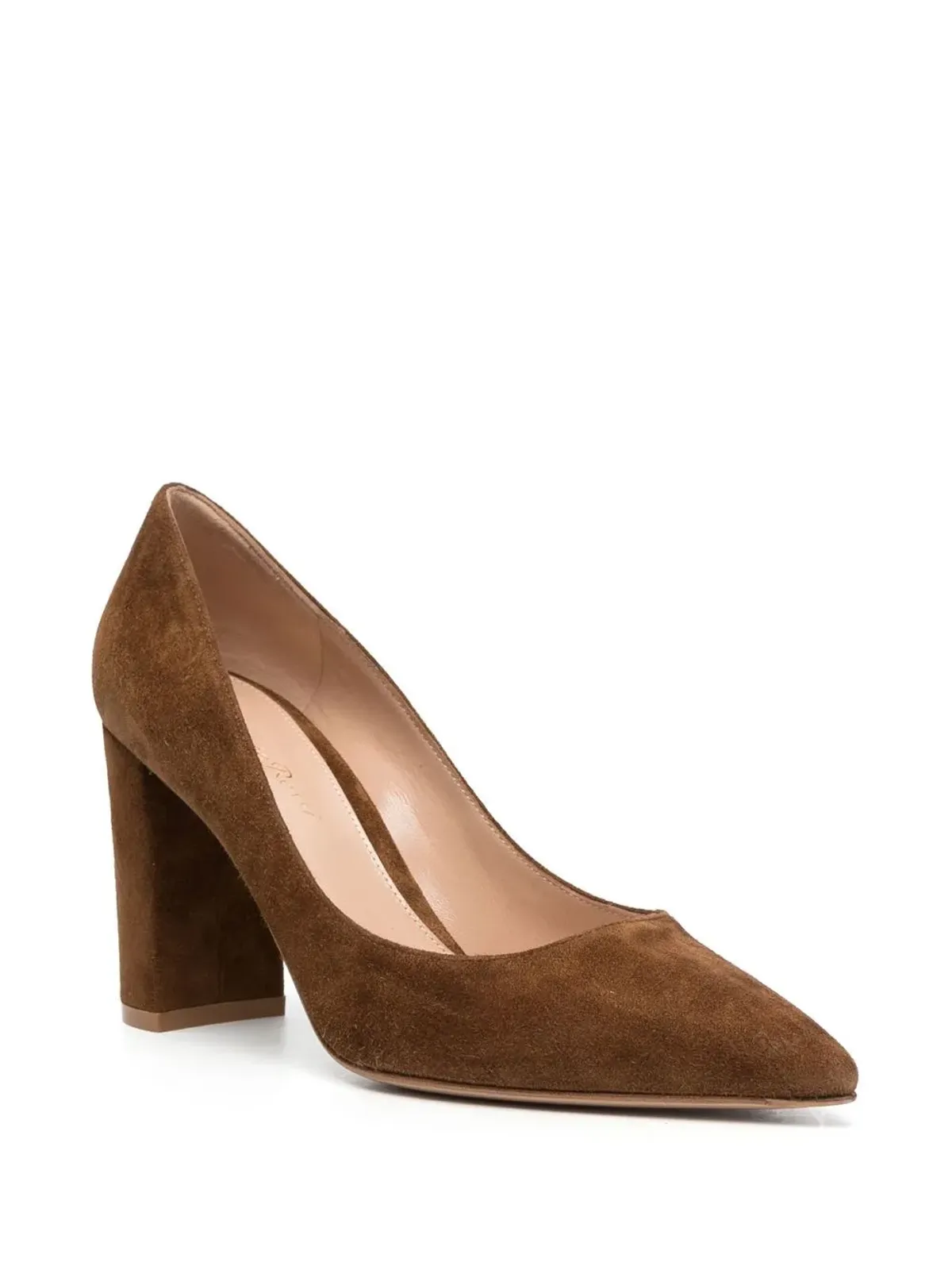 Gianvito Rossi パイパー スエードパンプス - 画像2