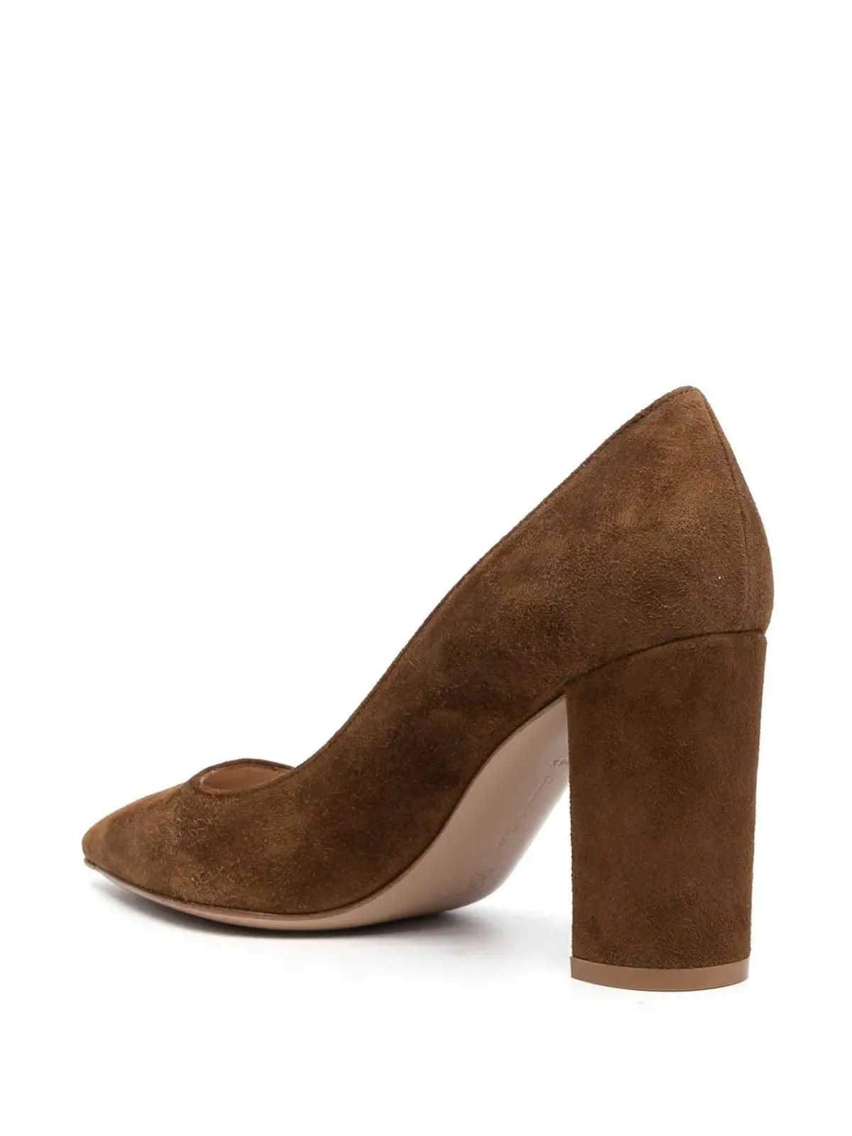 Gianvito Rossi パイパー スエードパンプス - 画像3