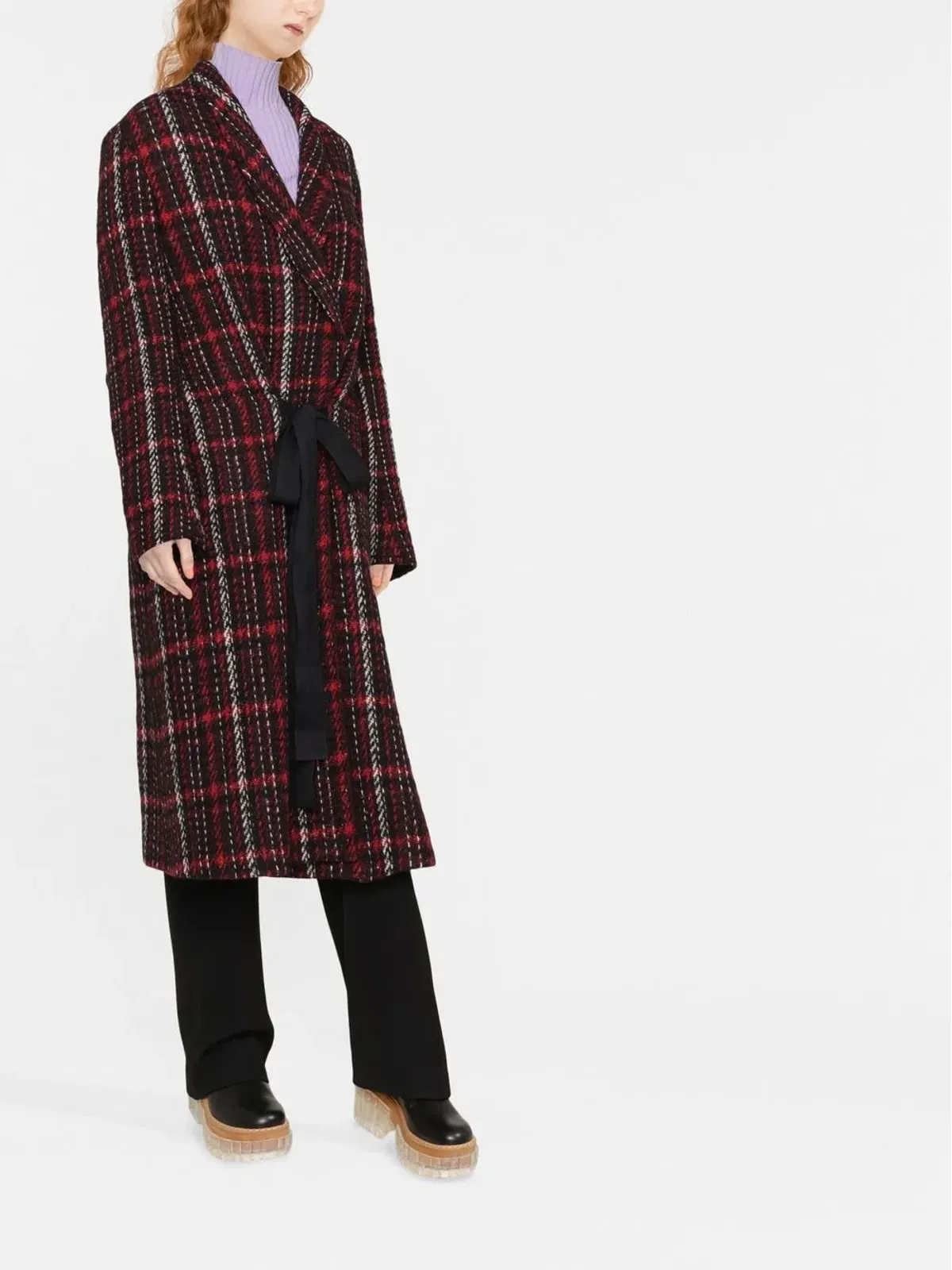 Marni リバーシブル ラップコート - 画像2