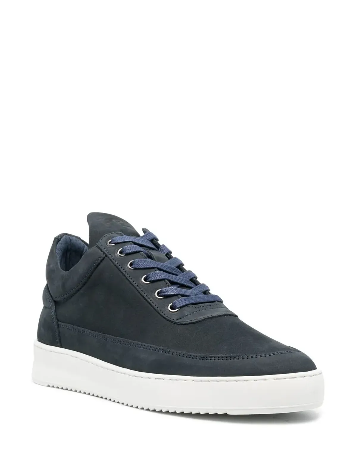 Filling Pieces ロートップスエードスニーカー - 画像2
