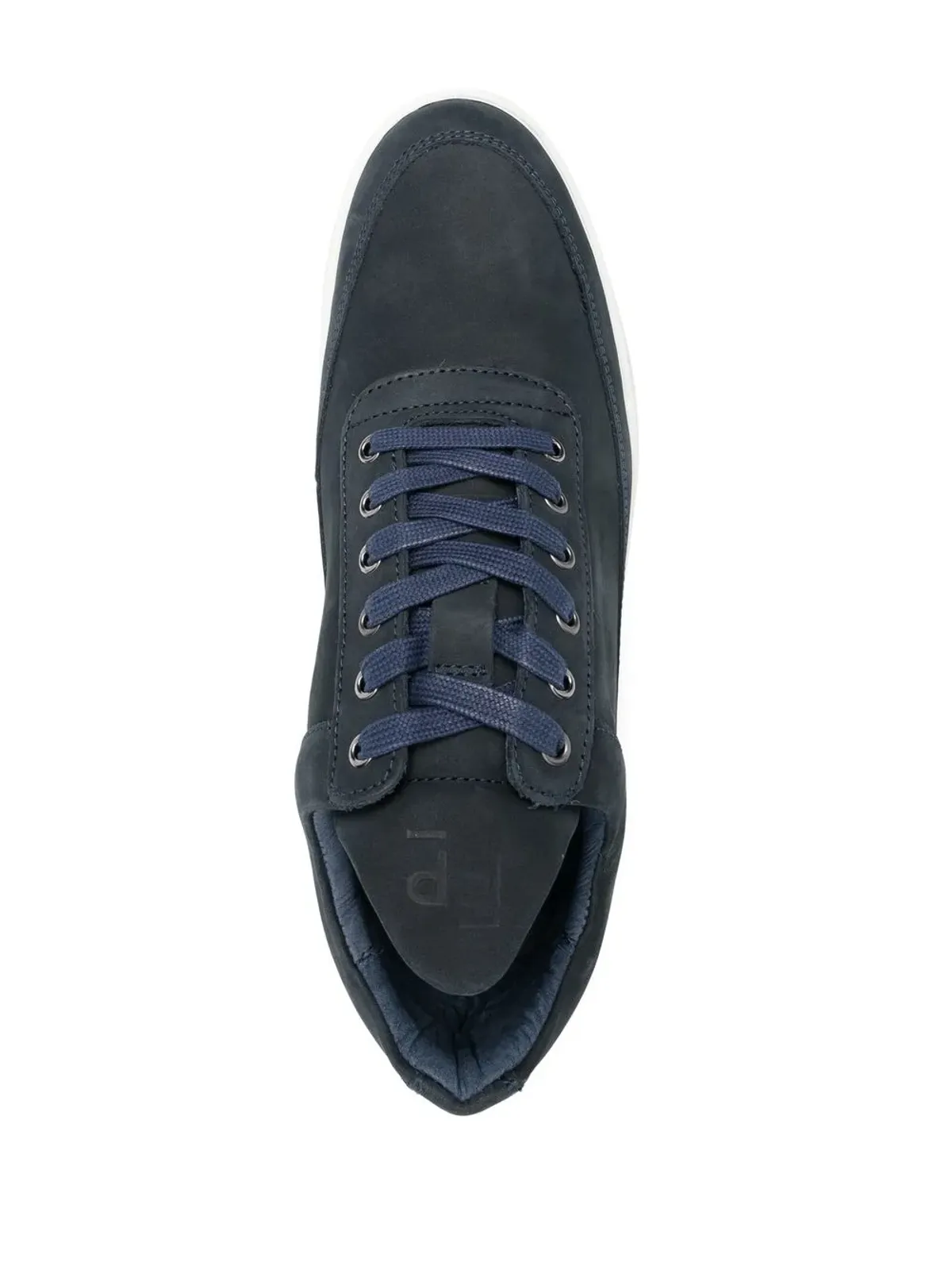 Filling Pieces ロートップスエードスニーカー - 画像4