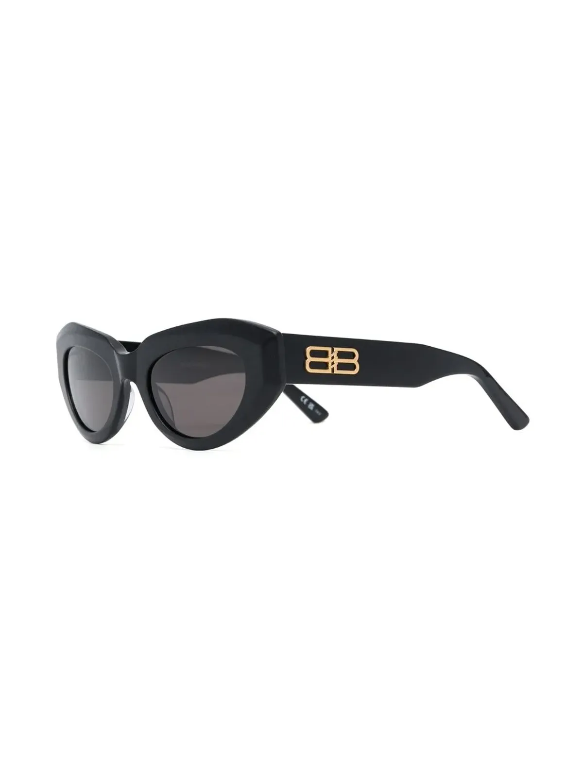 Balenciaga Eyewear オーバルフレーム サングラス - 画像2