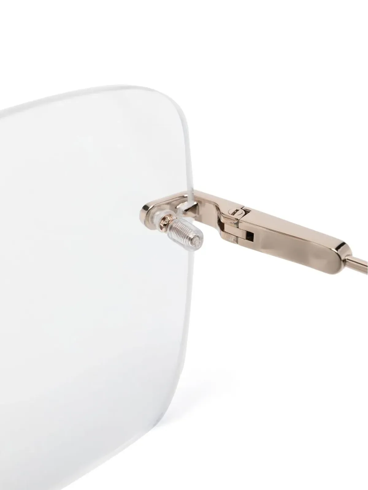 Chloé Eyewear リムレス蝶型フレーム眼鏡 - 画像3