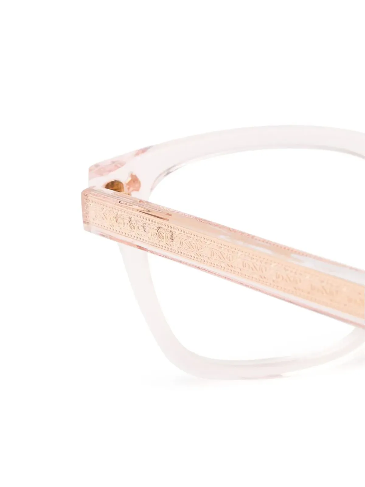 Gucci Eyewear 長方形フレーム眼鏡 - 画像3