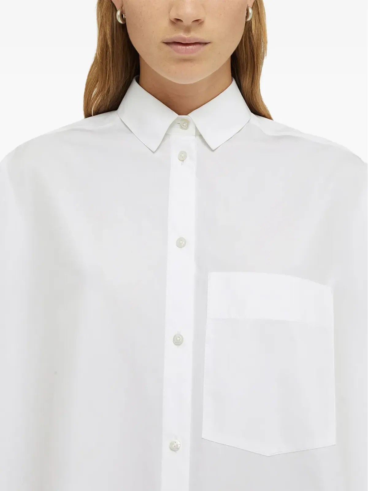 Jil Sander Aラインシャツドレス - 画像5