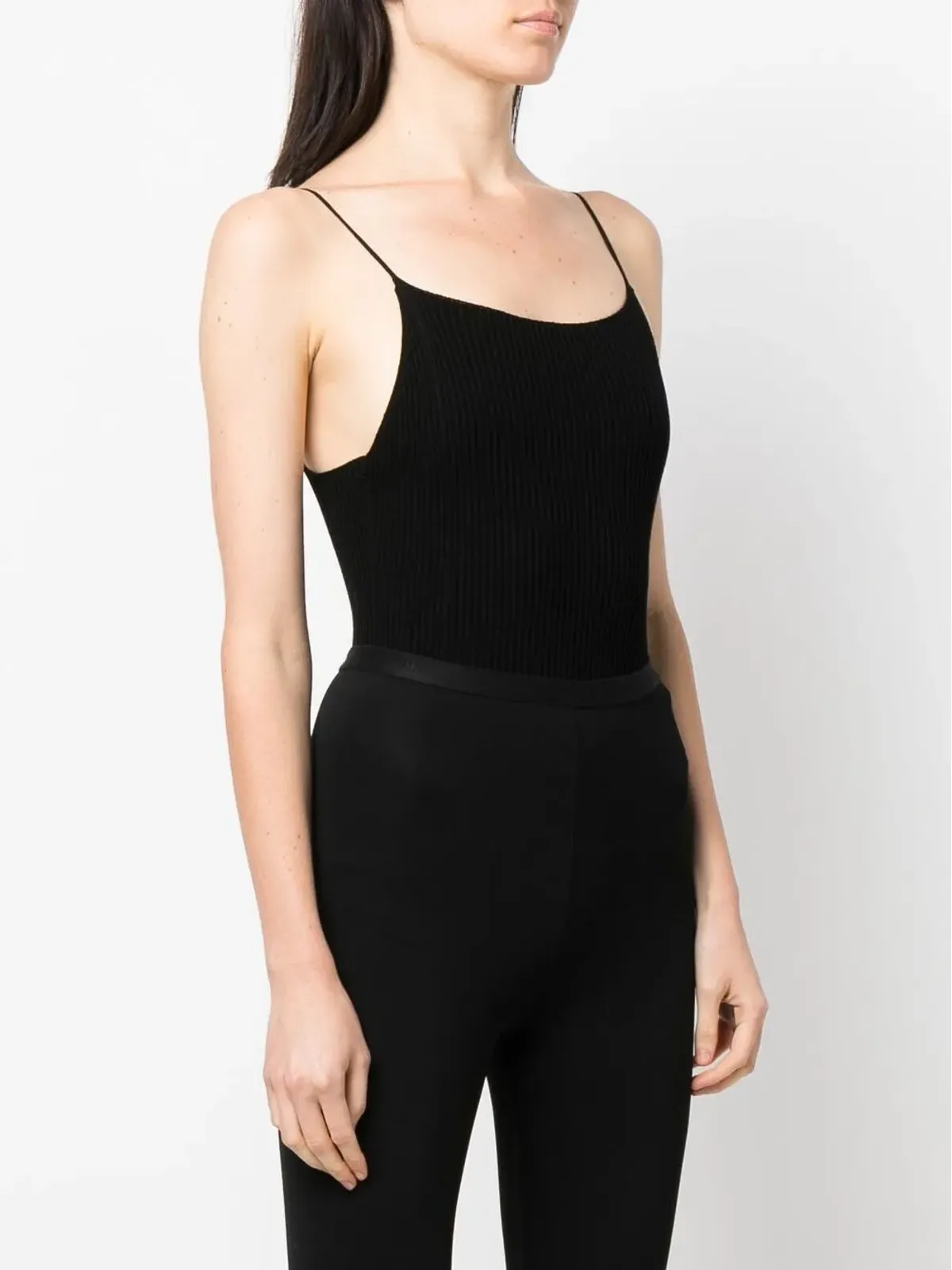 AERON Lourde sleeveless ribbed bodysuit - 画像3
