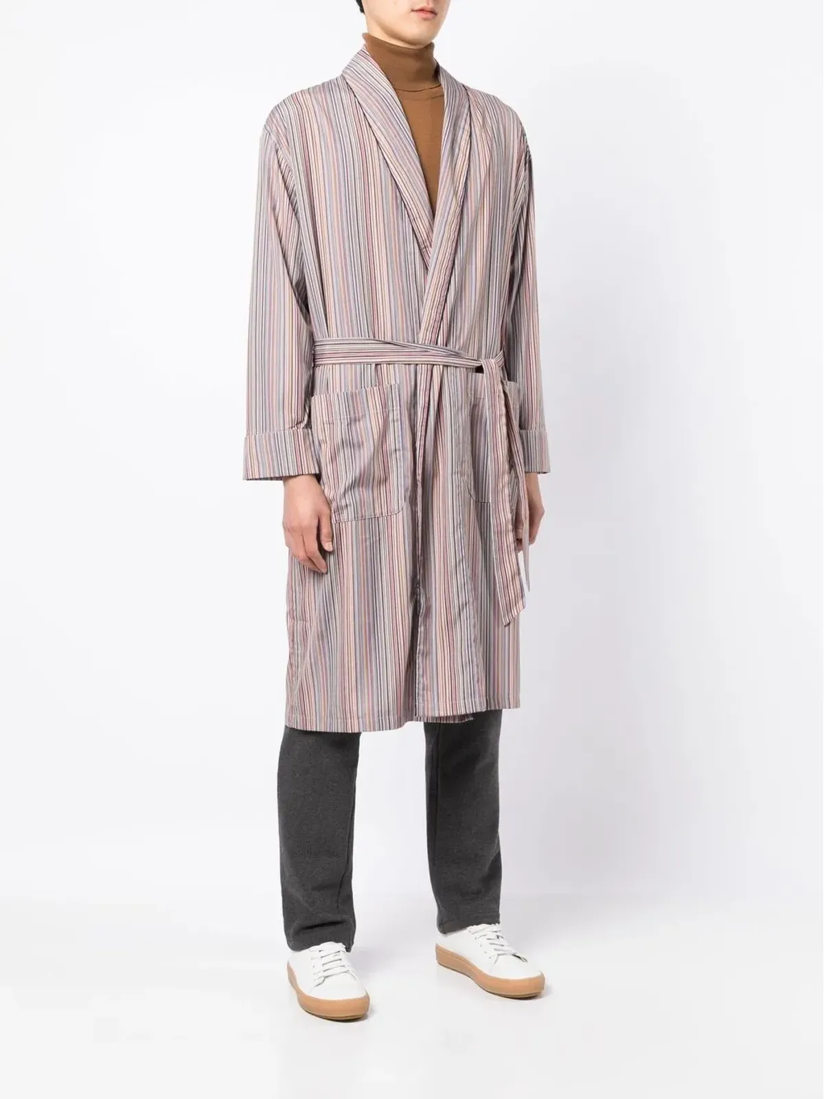 Paul Smith アーティストストライプ タイウエストジャケット - マルチカラー - 画像3