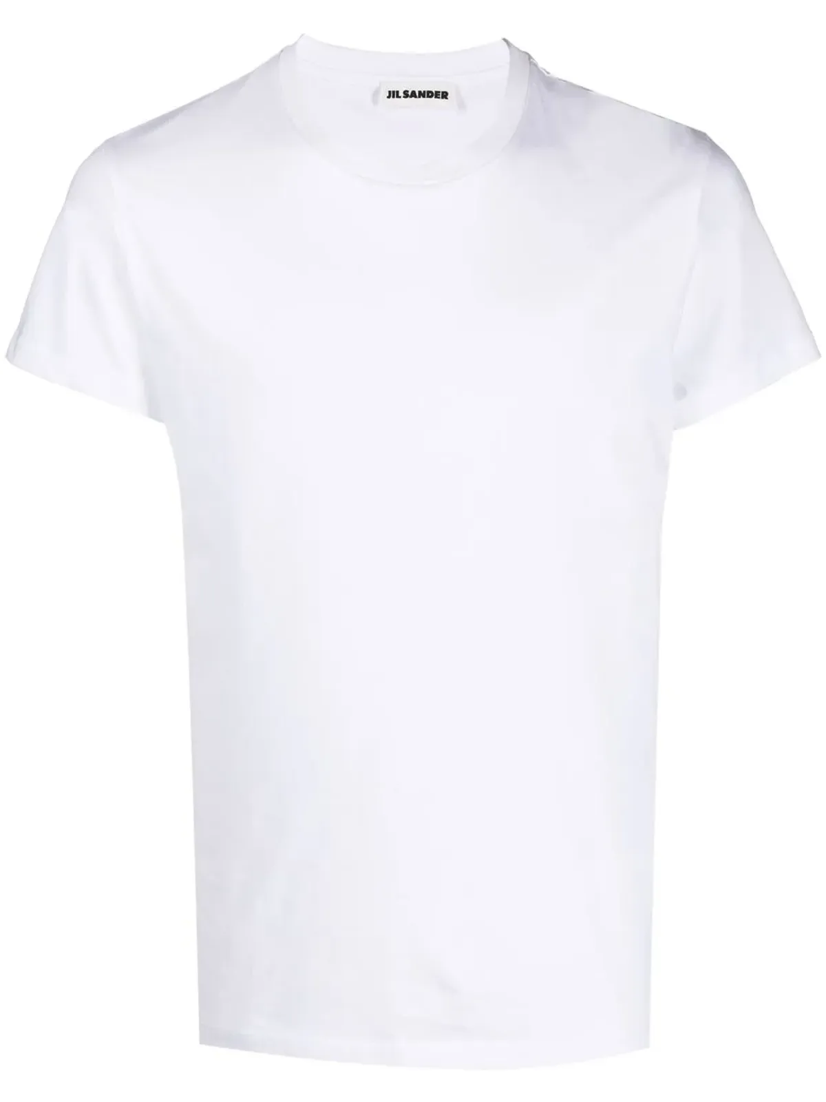 Jil Sander クルーネック コットン Tシャツ - 画像1