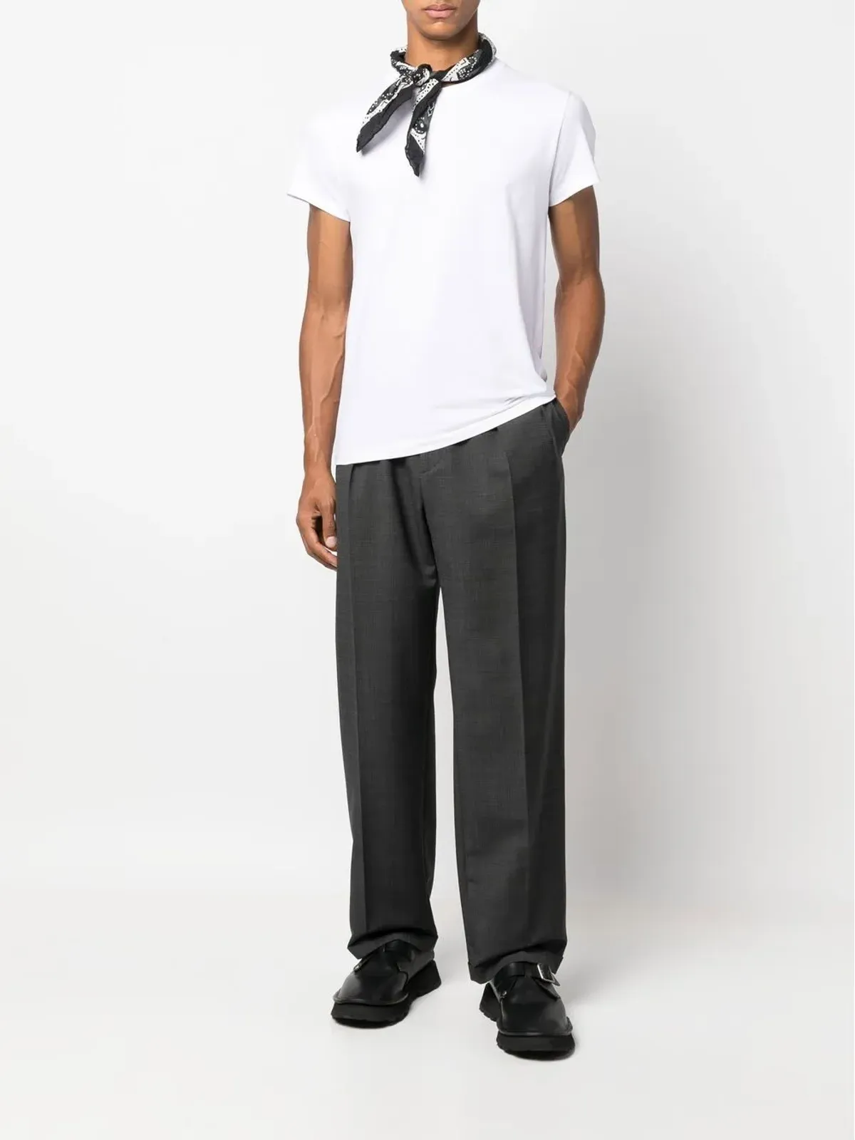 Jil Sander クルーネック コットン Tシャツ - 画像2