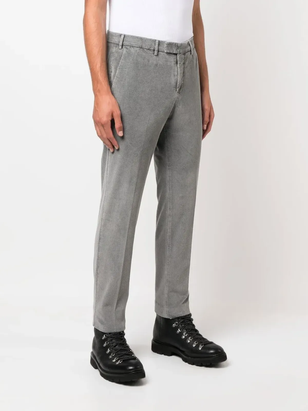 PT Torino コーデュロイ ストレートレッグパンツ - 画像3