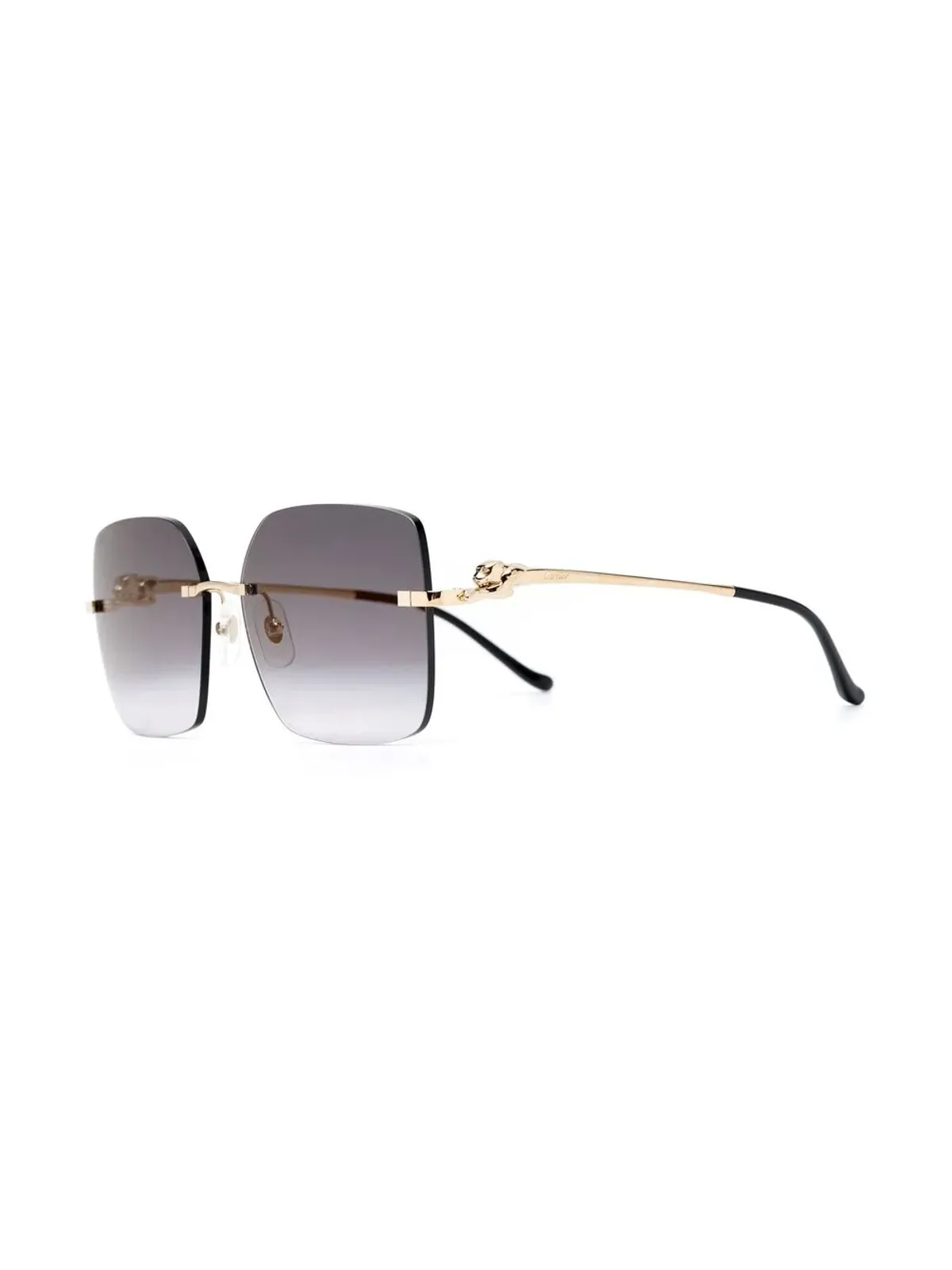 Cartier Eyewear グラデーションレンズサングラス - 画像2