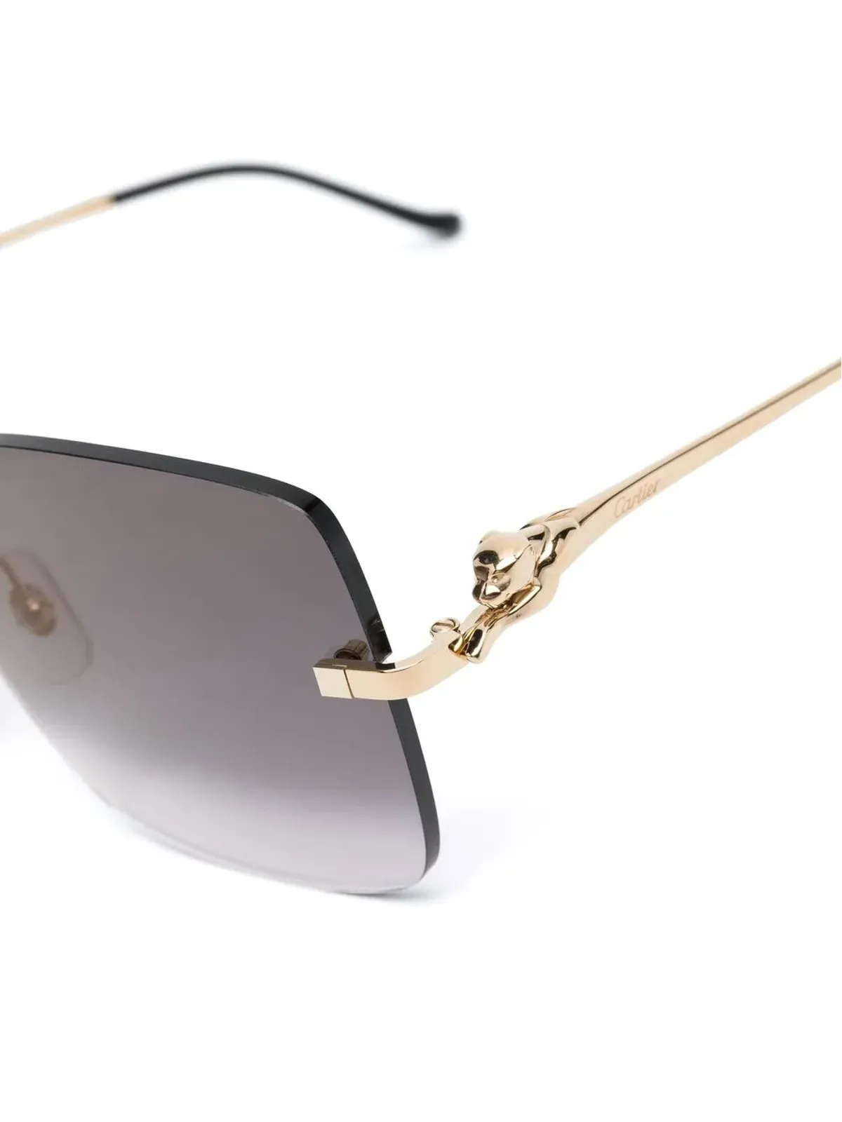 Cartier Eyewear グラデーションレンズサングラス - 画像3