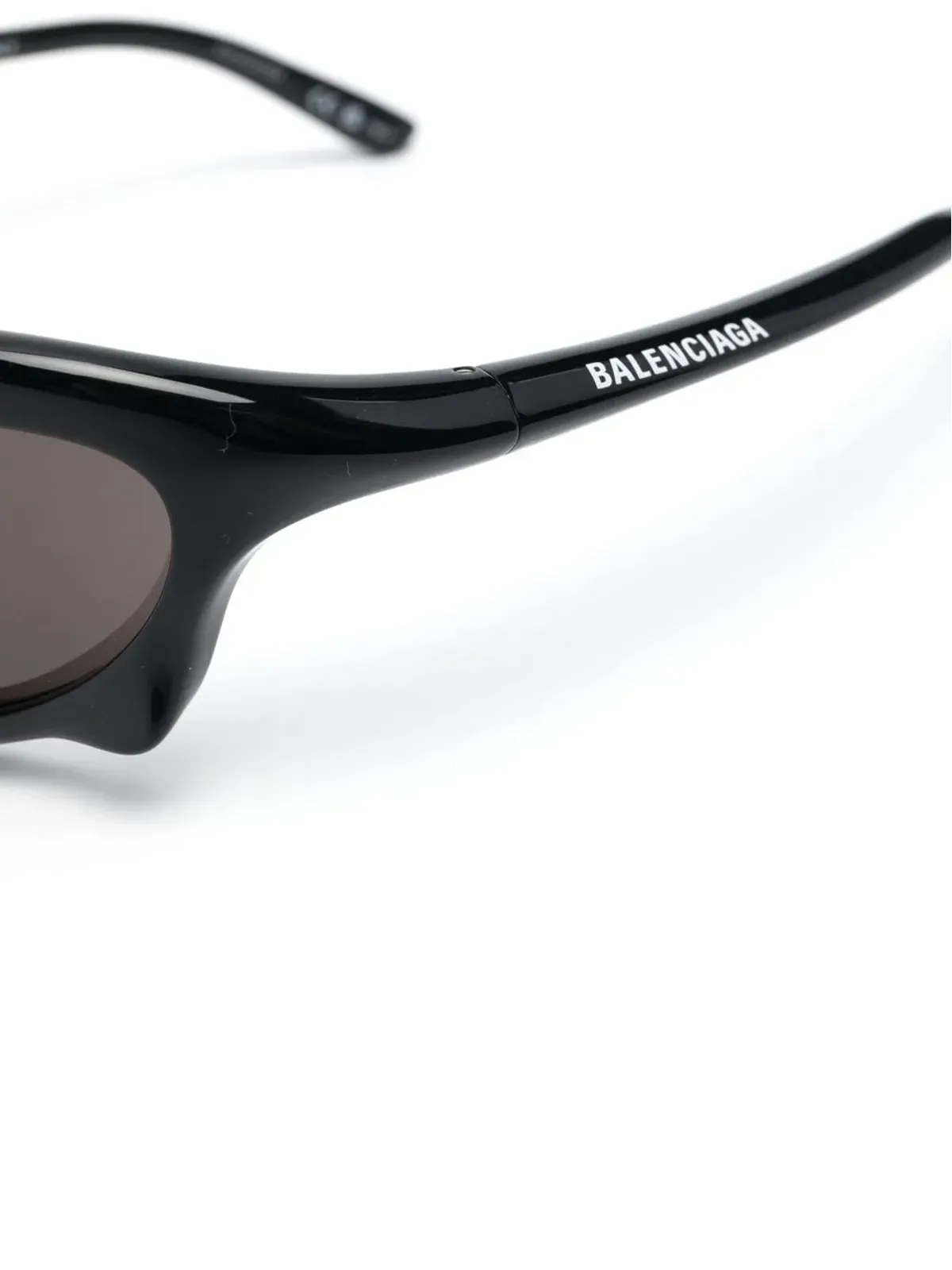 Balenciaga Eyewear バットレクタングルサングラス - 画像3