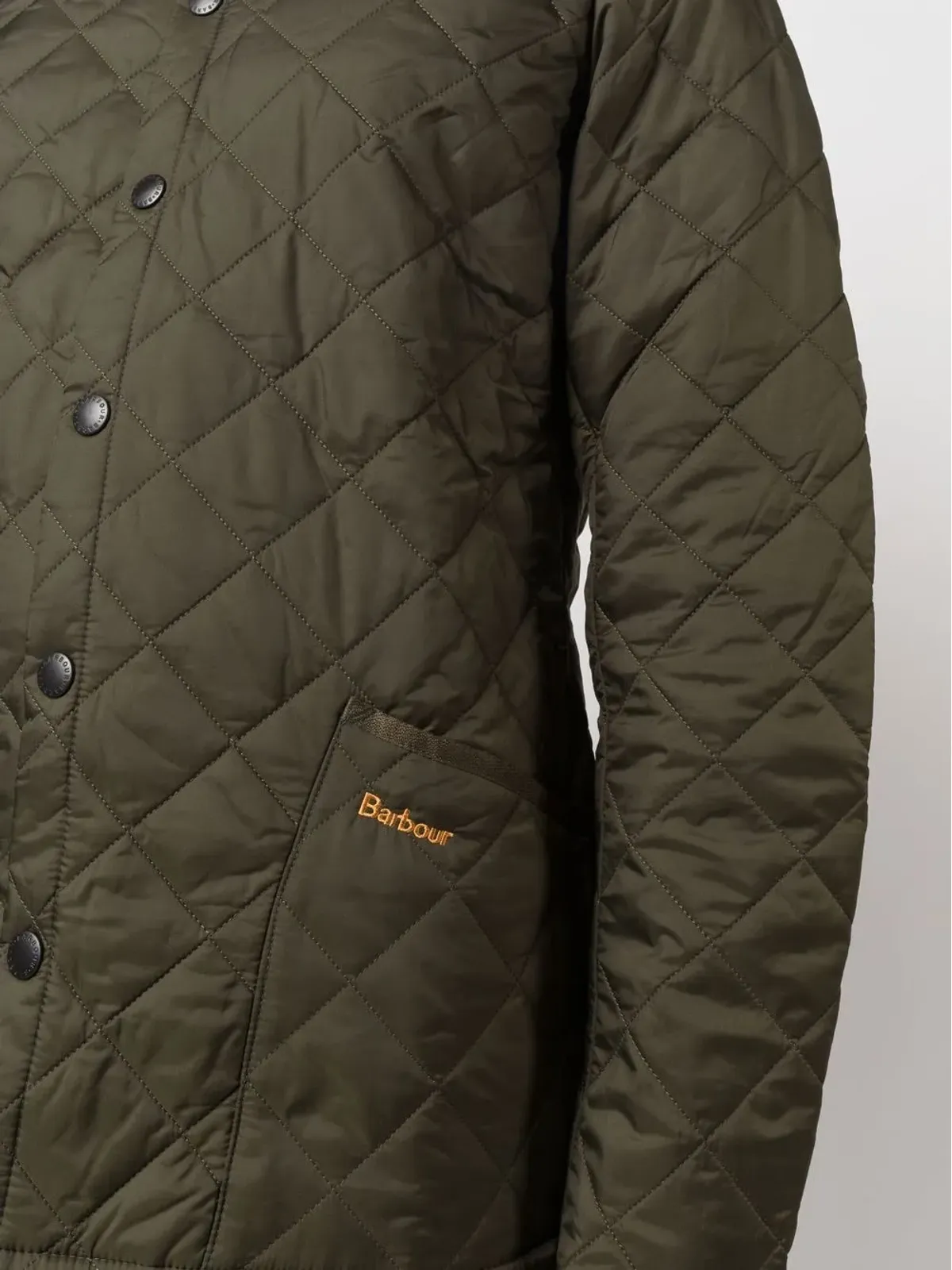 Barbour キルテッドシャツジャケット - 画像5