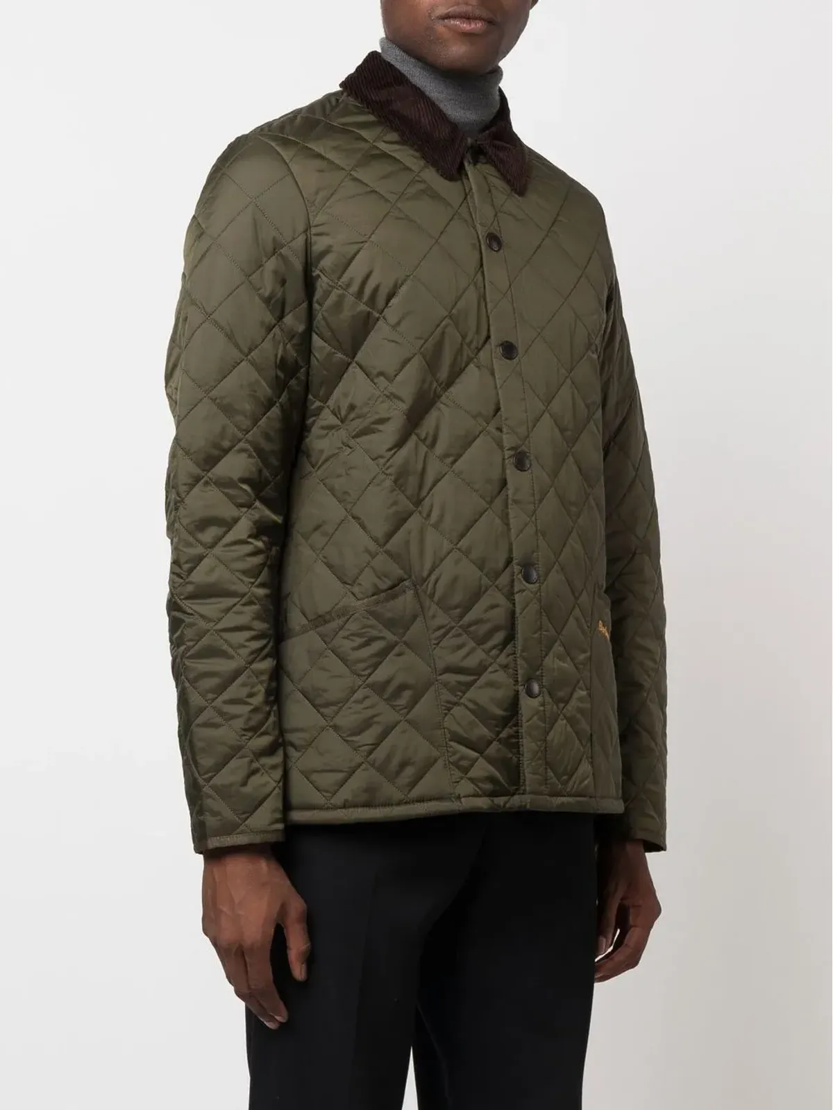 Barbour キルテッドシャツジャケット - 画像3
