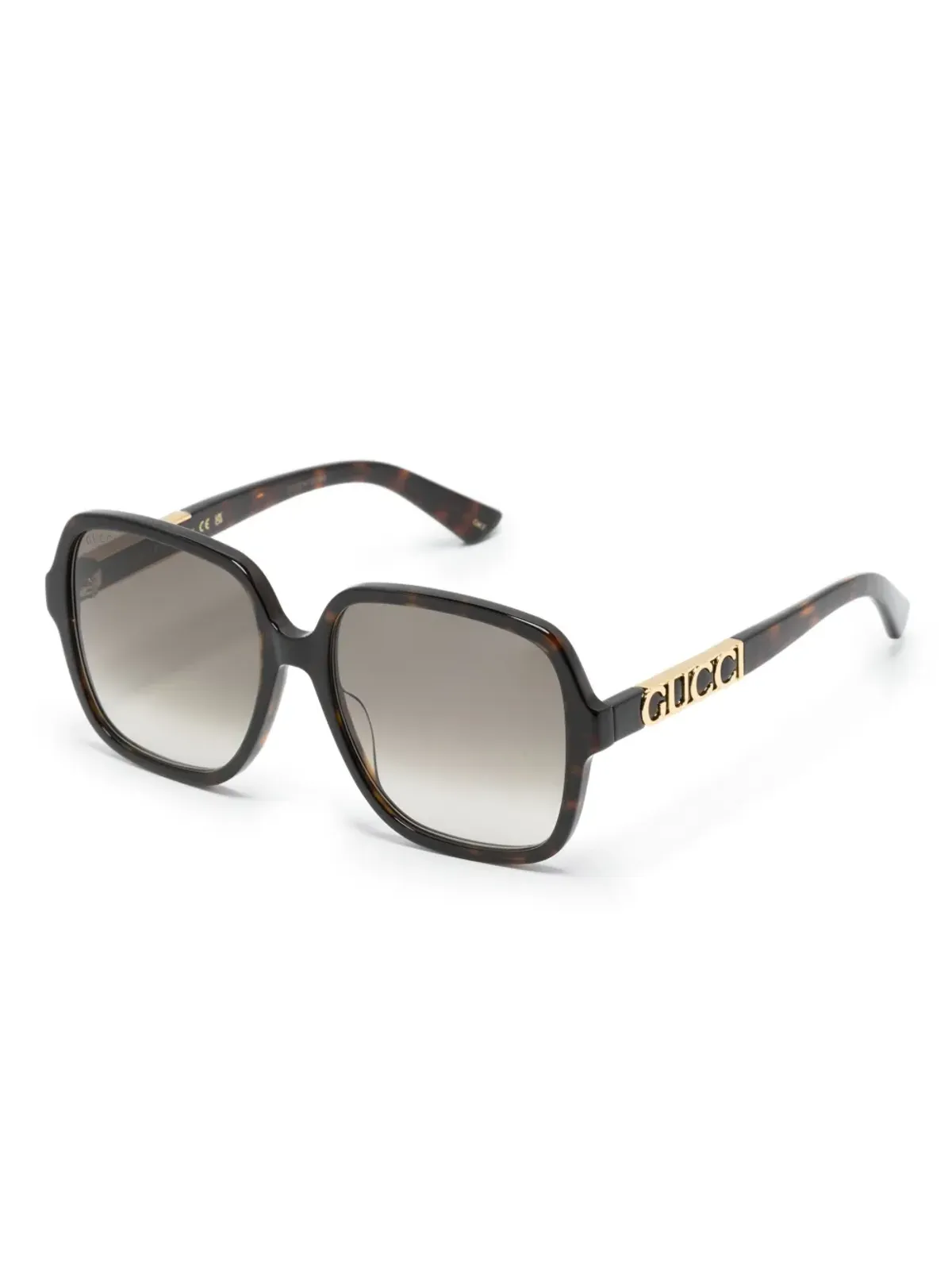 Gucci Eyewear オーバサイズスクエアフレーム サングラス - 画像2