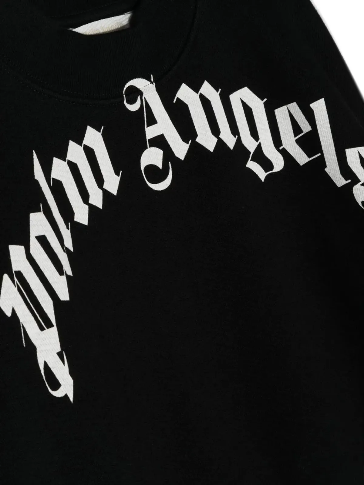Palm Angels Kids ロゴプリント クルーネック スウェットシャツ - 画像3