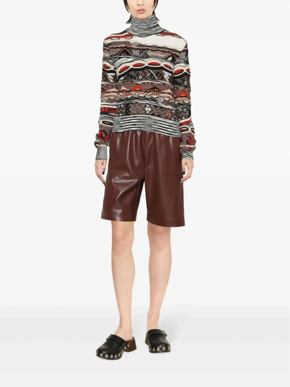 Missoni ロールネック・ニットセーター - 画像2