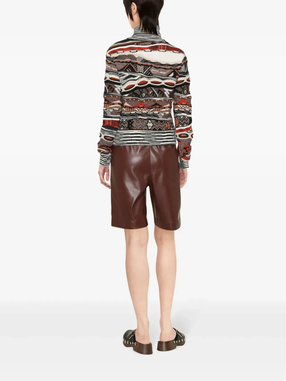 Missoni ロールネック・ニットセーター - 画像3