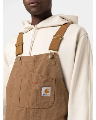 Carhartt WIP ロゴパッチ付きストレートレッグ ダンガリーオーバーオール - サムネイル5