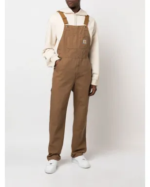 Carhartt WIP ロゴパッチ付きストレートレッグ ダンガリーオーバーオール - サムネイル2