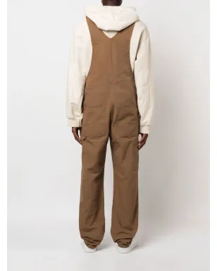 Carhartt WIP ロゴパッチ付きストレートレッグ ダンガリーオーバーオール - サムネイル4