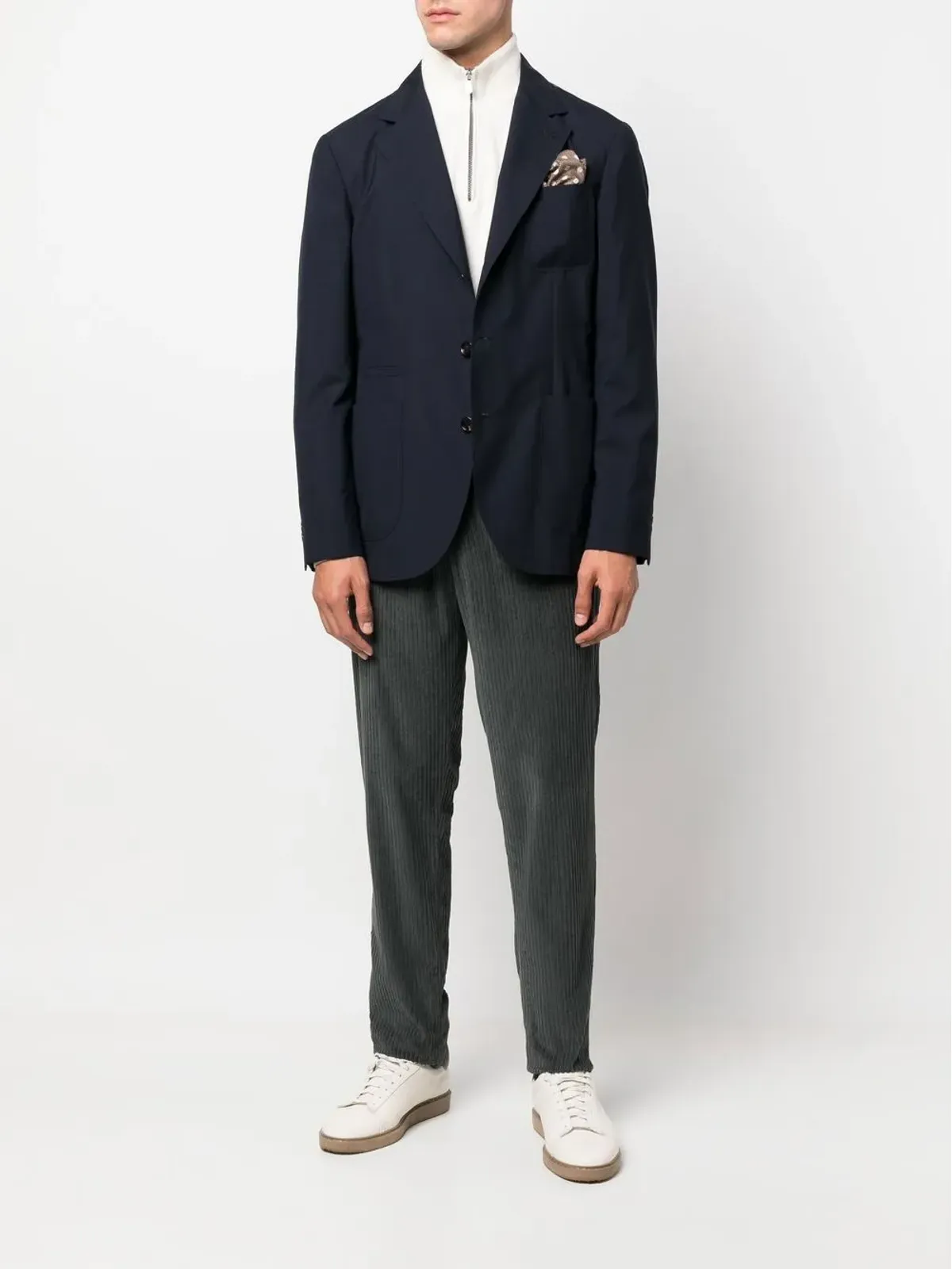 Kiton コーデュロイストレートパンツ - 画像2