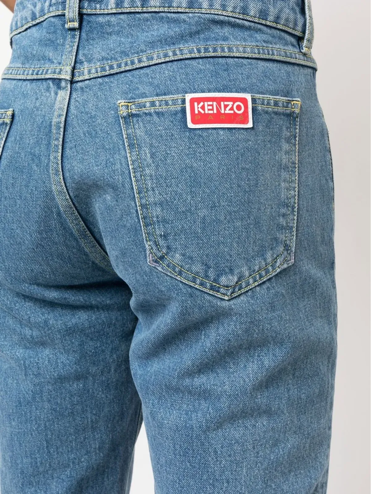 Kenzo ミッドライズストレートジーンズ - 画像5