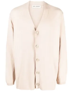 OUR LEGACY V-neck knitted cardigan - サムネイル1