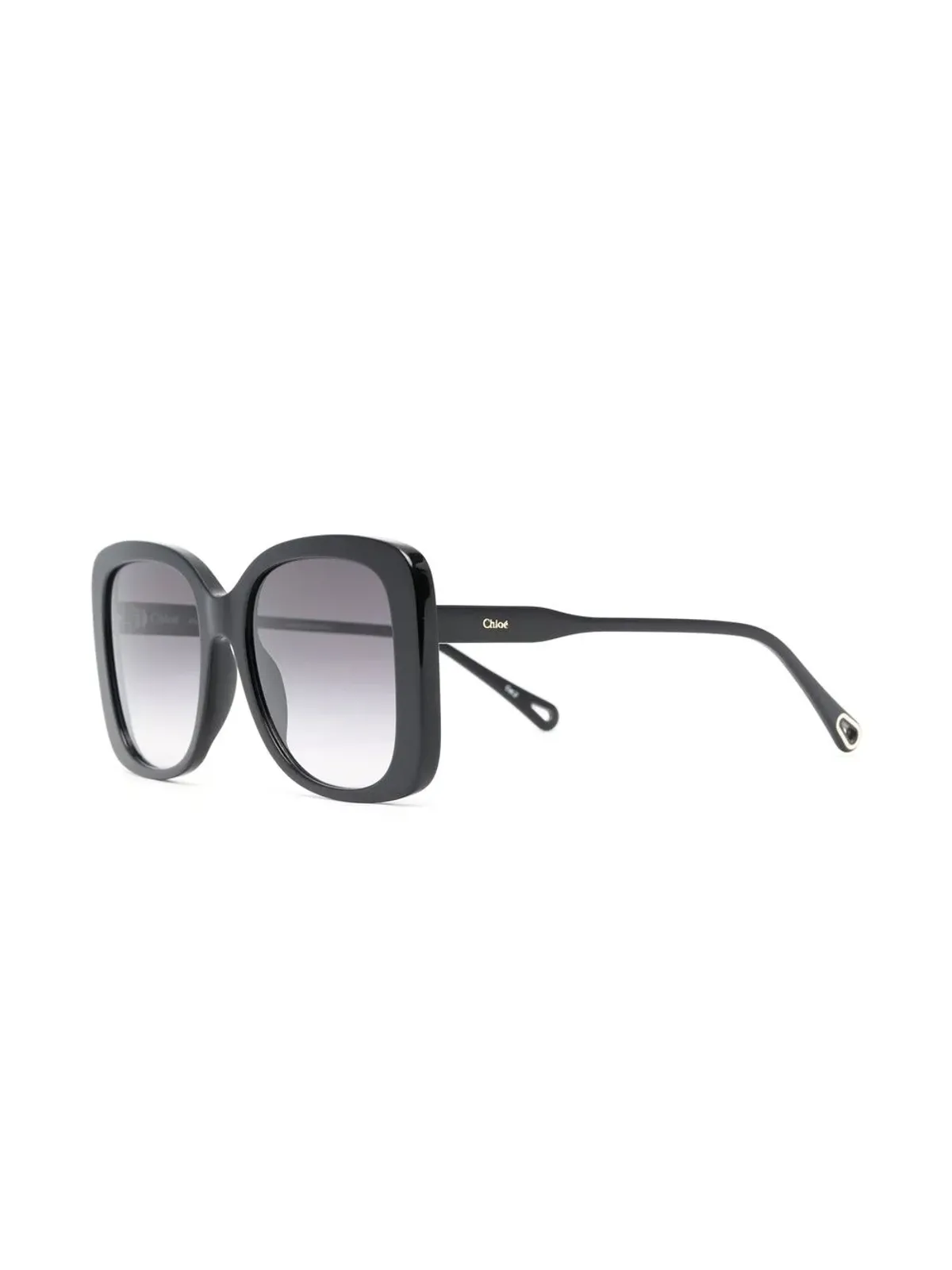 Chloé Eyewear オーバーサイズスクエアフレームサングラス - 画像2