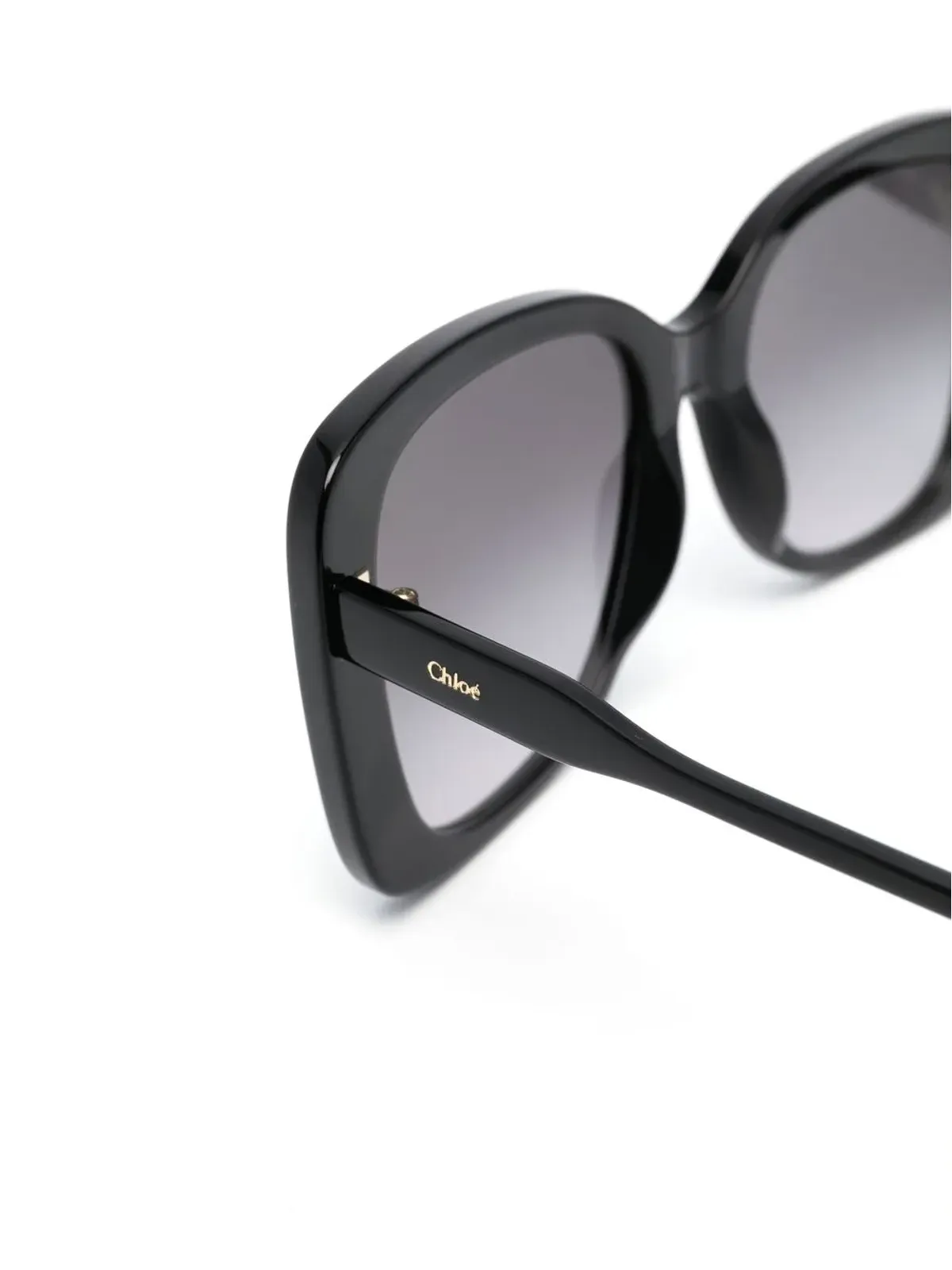 Chloé Eyewear オーバーサイズスクエアフレームサングラス - 画像3