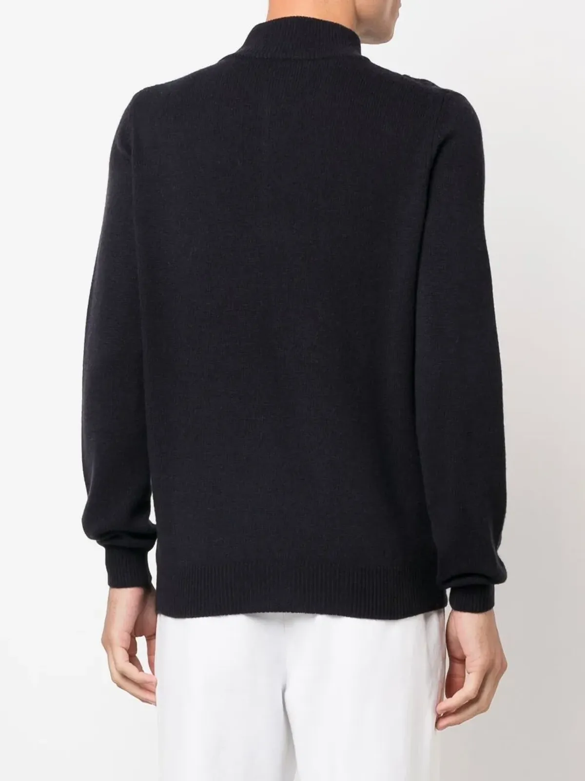 Corneliani ケーブルニット長袖セーター - 画像4