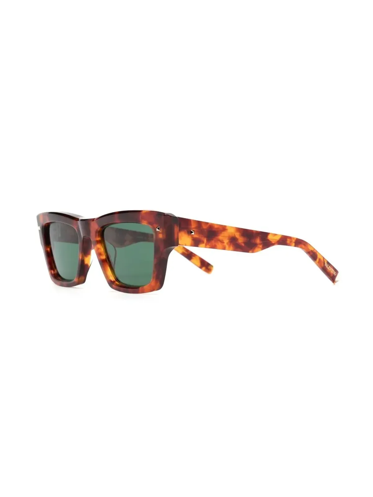 VALENTINO GARAVANI EYEWEAR Rockstudスクエアフレーム サングラス - 画像2