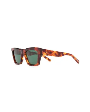 VALENTINO GARAVANI EYEWEAR Rockstudスクエアフレーム サングラス - サムネイル2