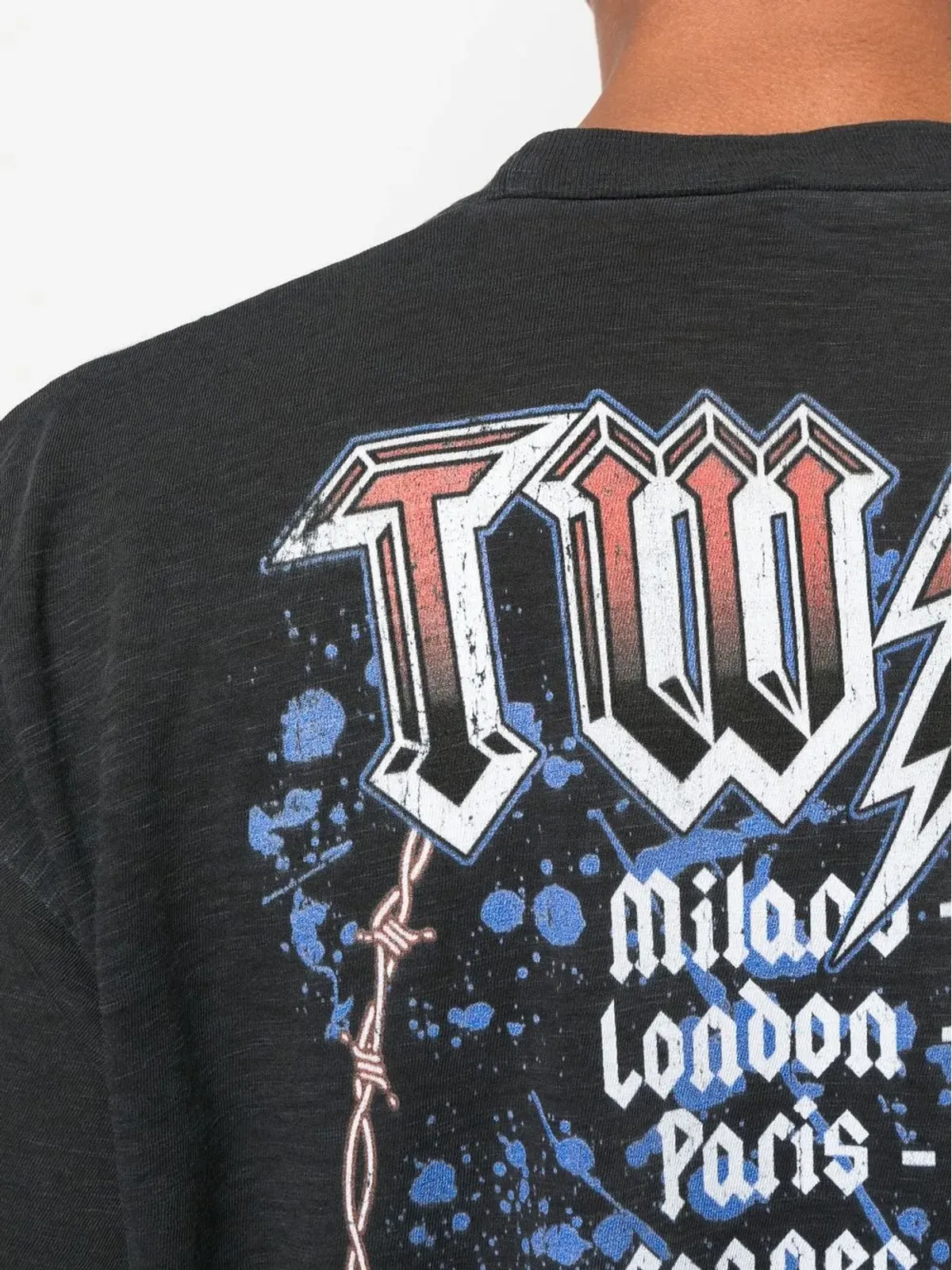 DSQUARED2 ロゴ入りクルーネックTシャツ - グレー - 画像5