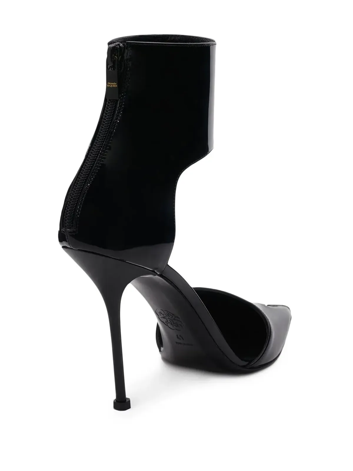 Alexander McQueen パンク ポインテッドトゥパンプス - 画像3