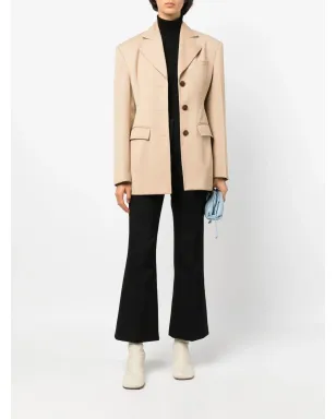 Jil Sander ハイウエスト クロップドパンツ - サムネイル2