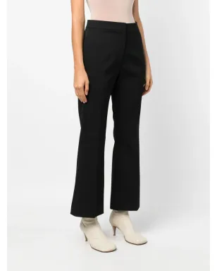 Jil Sander ハイウエスト クロップドパンツ - サムネイル3