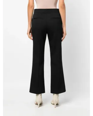 Jil Sander ハイウエスト クロップドパンツ - サムネイル4