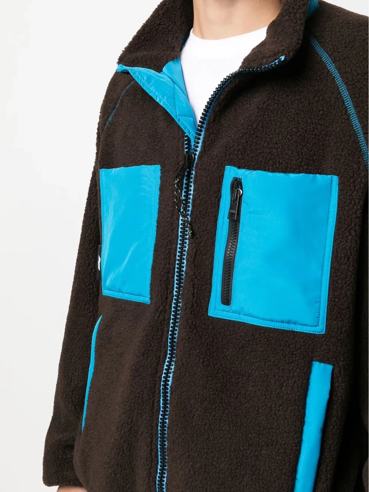 MSGM ロゴパッチ フリースジャケット - 画像5