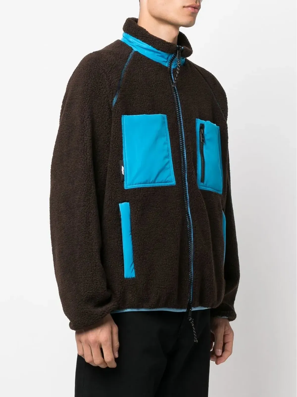 MSGM ロゴパッチ フリースジャケット - 画像3