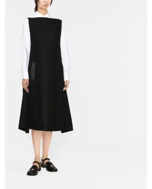 Maison Margiela ケープスタイルAラインミディドレス - サムネイル2
