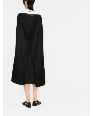 Maison Margiela ケープスタイルAラインミディドレス - サムネイル4