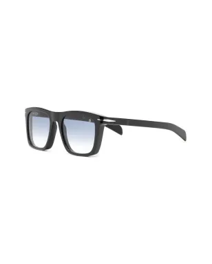 Eyewear by David Beckham べっ甲調スクエアフレーム サングラス - ブラック - サムネイル2